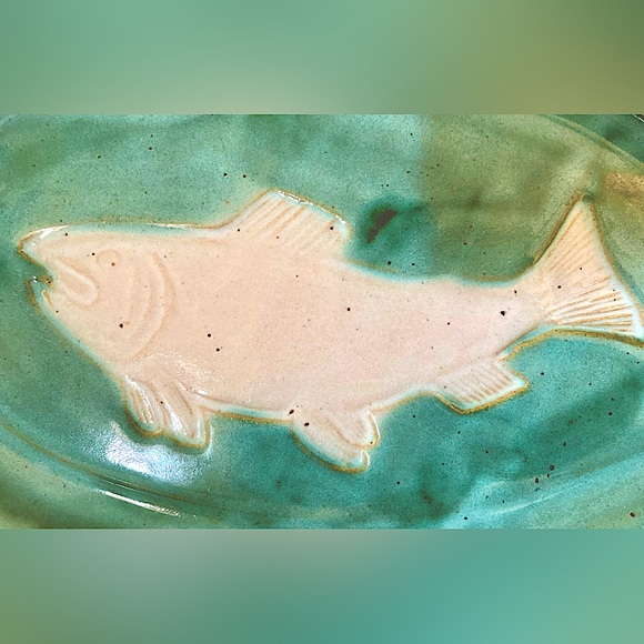 Seattle Pike Place Pottery Serving Platter - Picture 3 of 4